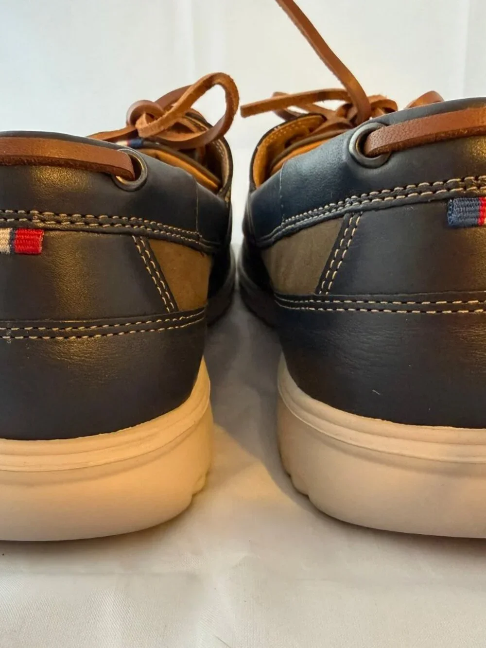 Mephisto  Men's Trevis Boat Shoes - Loden, Leather  Men Size 8.5